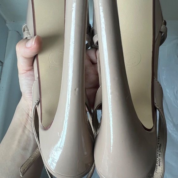 Chinese Laundry Women's Teaser2 Tippy Top Nude Heels Size EU 38.5/US 8 (GUC) - Picture 11 of 14